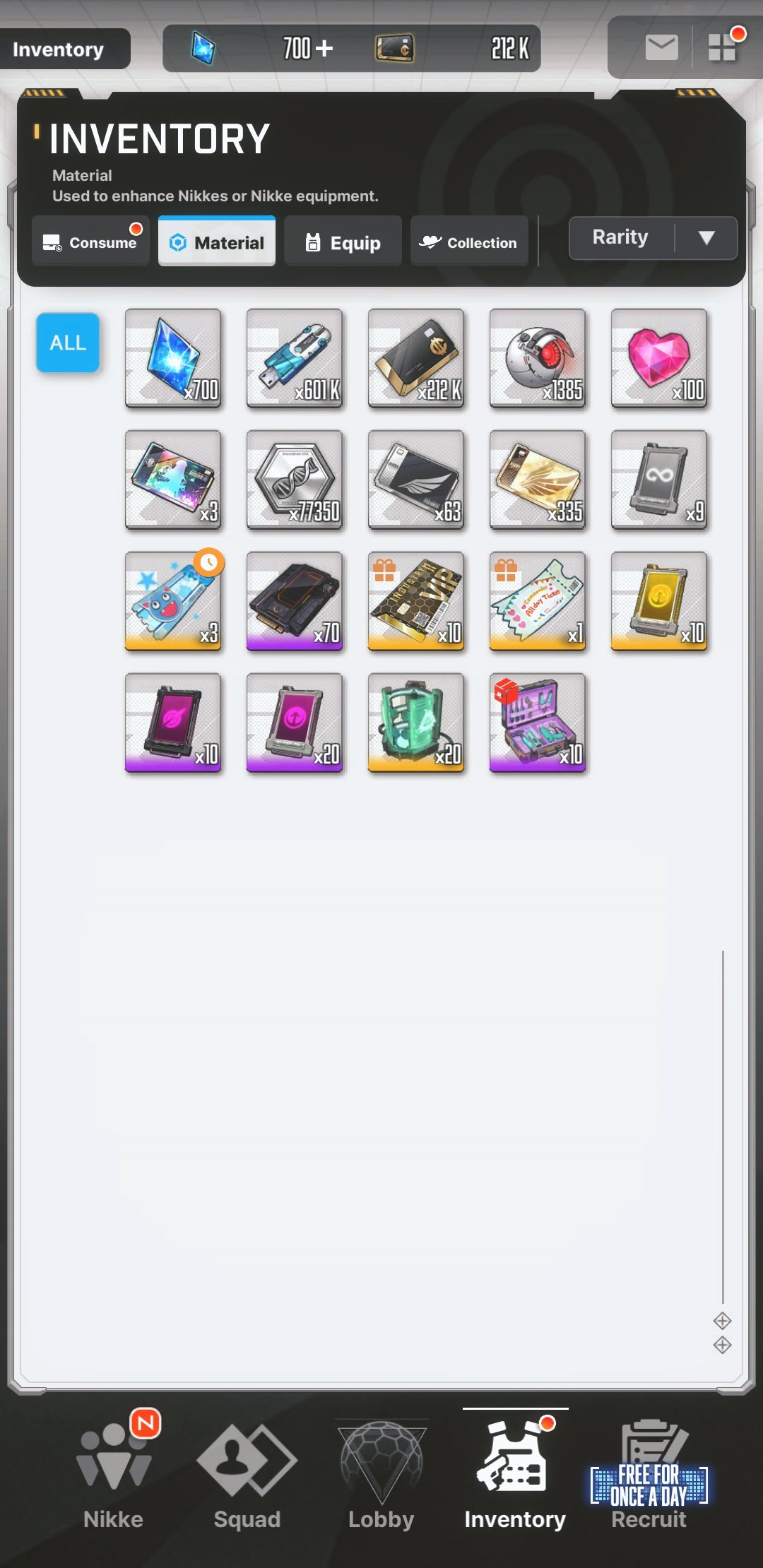 [NA] GODDESS OF VICTORY NIKKE 31SSR+Pity 2 limited Winter Rupee+Anne+Nayuta+Little Mermaid+Red Hood+Skin+Cinderella+Grave+Crown+Harran++ starter account-Mobile Games Starter