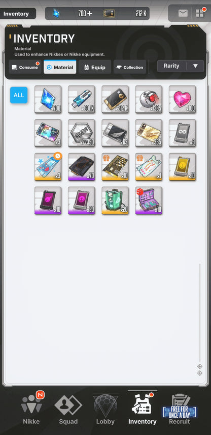 [NA] GODDESS OF VICTORY NIKKE 31SSR+Pity 2 limited Winter Rupee+Anne+Nayuta+Little Mermaid+Red Hood+Skin+Cinderella+Grave+Crown+Harran++ starter account-Mobile Games Starter