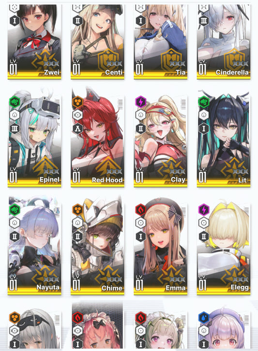 [NA] GODDESS OF VICTORY NIKKE 31SSR+Pity 2 limited Winter Rupee+Anne+Nayuta+Little Mermaid+Red Hood+Skin+Cinderella+Grave+Crown+Harran++ starter account-Mobile Games Starter