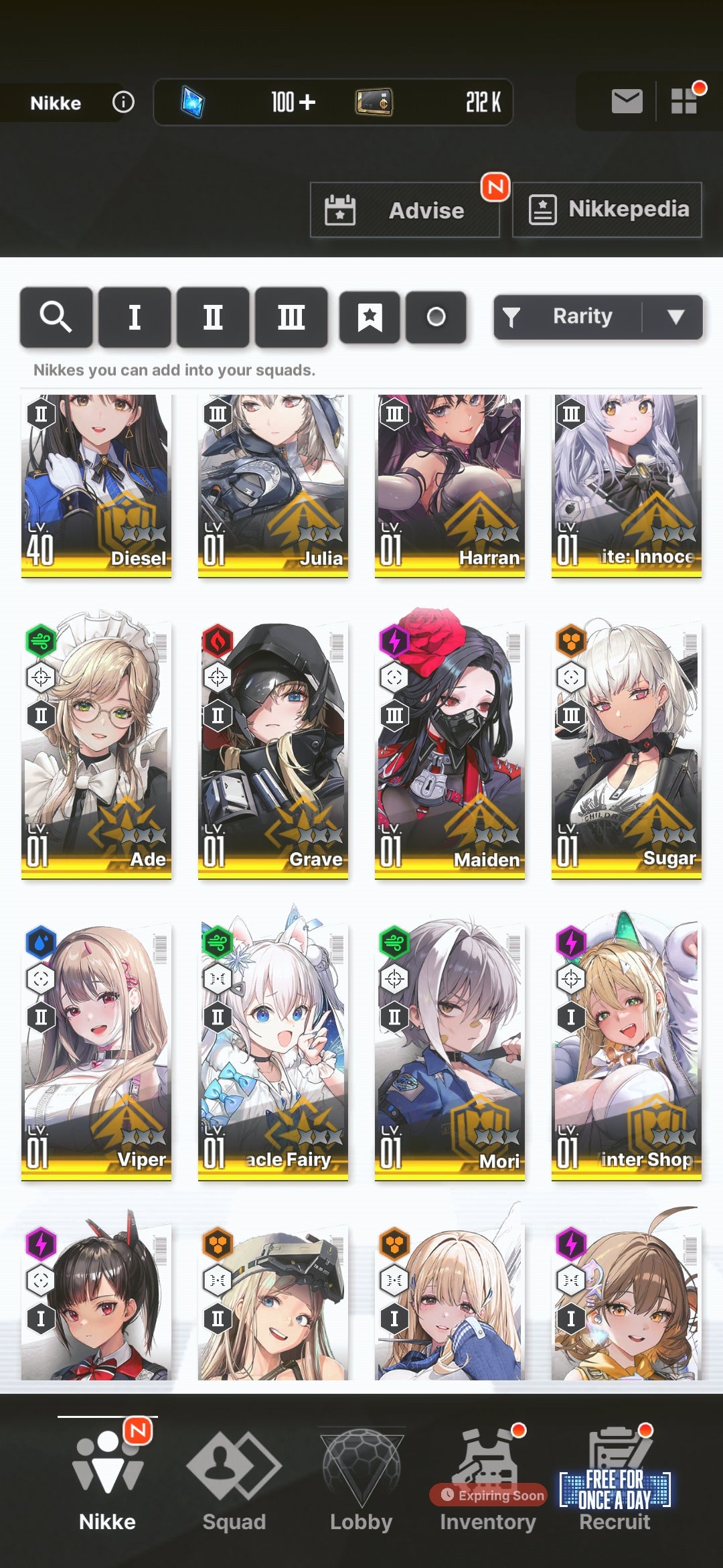 [NA] GODDESS OF VICTORY NIKKE 33SSR Anis: Star+limited Winter Rupee+Anne+Nayuta+Little Mermaid+Red Hood+Skin+Cinderella+Grave+Crown+Harran++ starter account-Mobile Games Starter