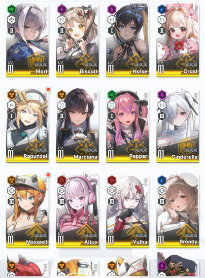 [NA] GODDESS OF VICTORY NIKKE 33SSR Limited Anne+Red Hood+Skin+Cinderella+Grave+Liter+Crown+Privaty+Dorothy+Rei++ starter account-Mobile Games Starter