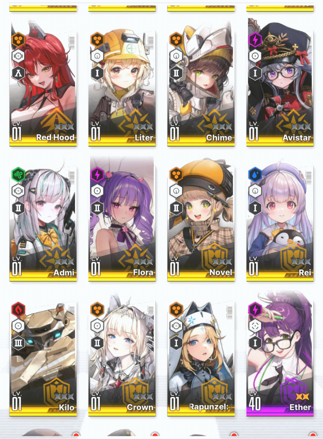 [NA] GODDESS OF VICTORY NIKKE 33SSR Limited Anne+Red Hood+Skin+Cinderella+Grave+Liter+Crown+Privaty+Dorothy+Rei++ starter account-Mobile Games Starter