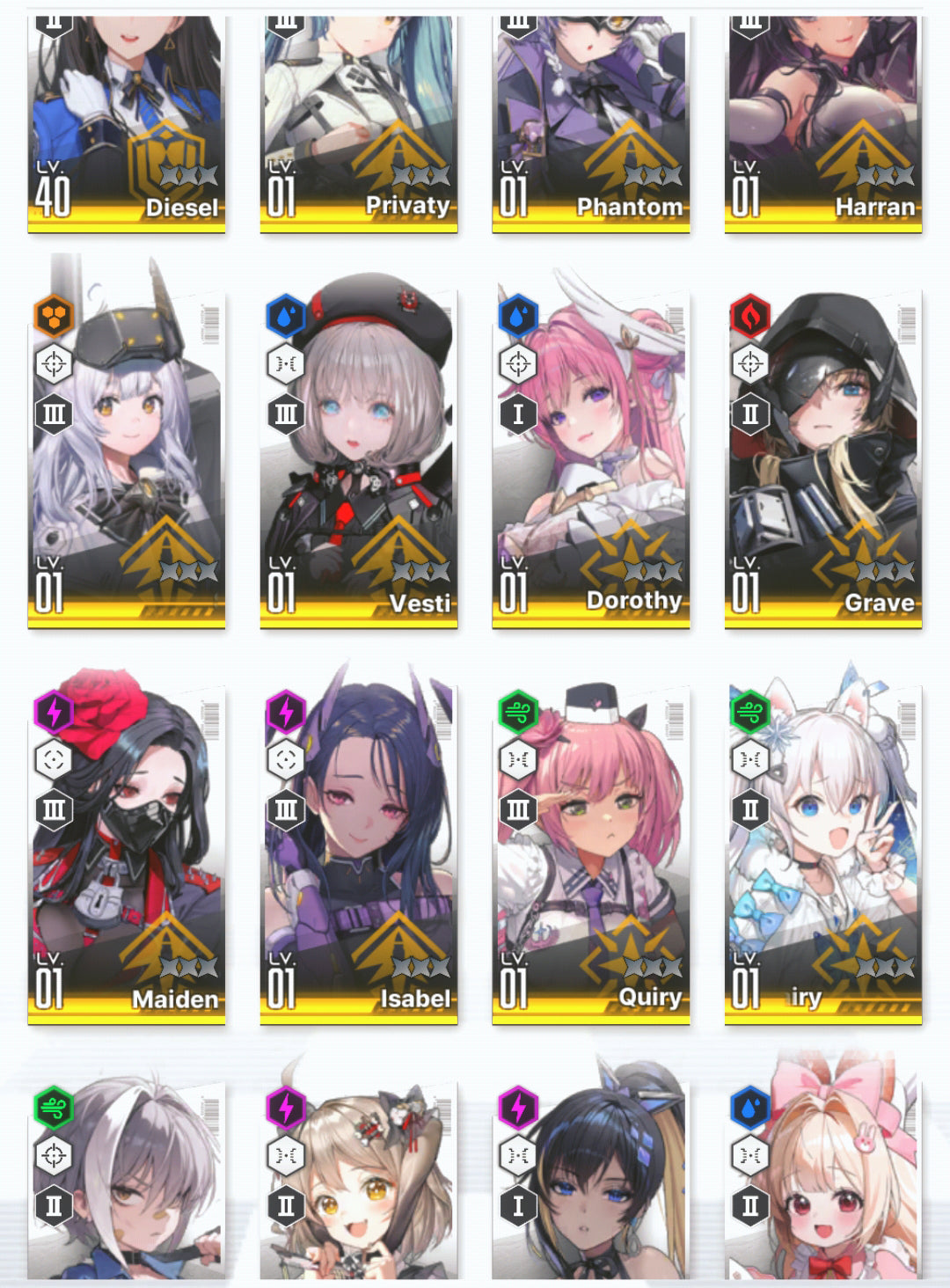 [NA] GODDESS OF VICTORY NIKKE 33SSR Limited Anne+Red Hood+Skin+Cinderella+Grave+Liter+Crown+Privaty+Dorothy+Rei++ starter account-Mobile Games Starter