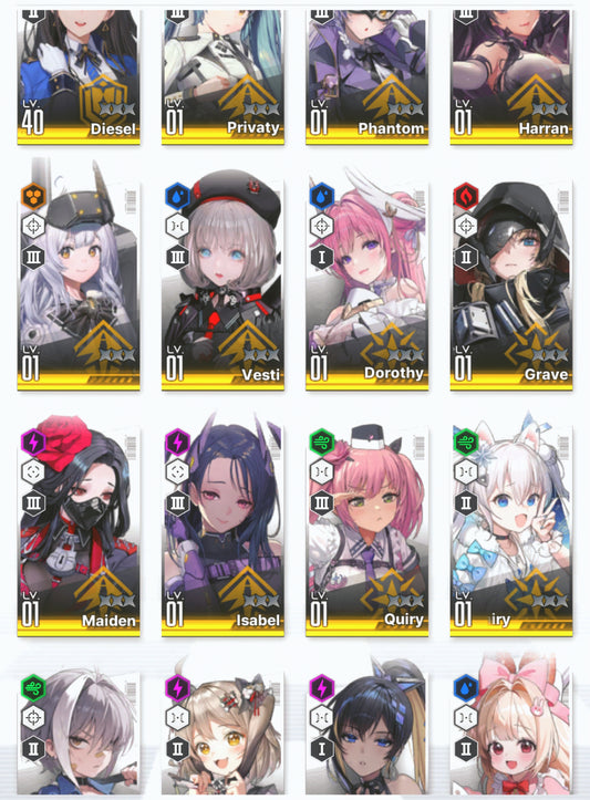 [NA] GODDESS OF VICTORY NIKKE 33SSR Limited Anne+Red Hood+Skin+Cinderella+Grave+Liter+Crown+Privaty+Dorothy+Rei++ starter account-Mobile Games Starter