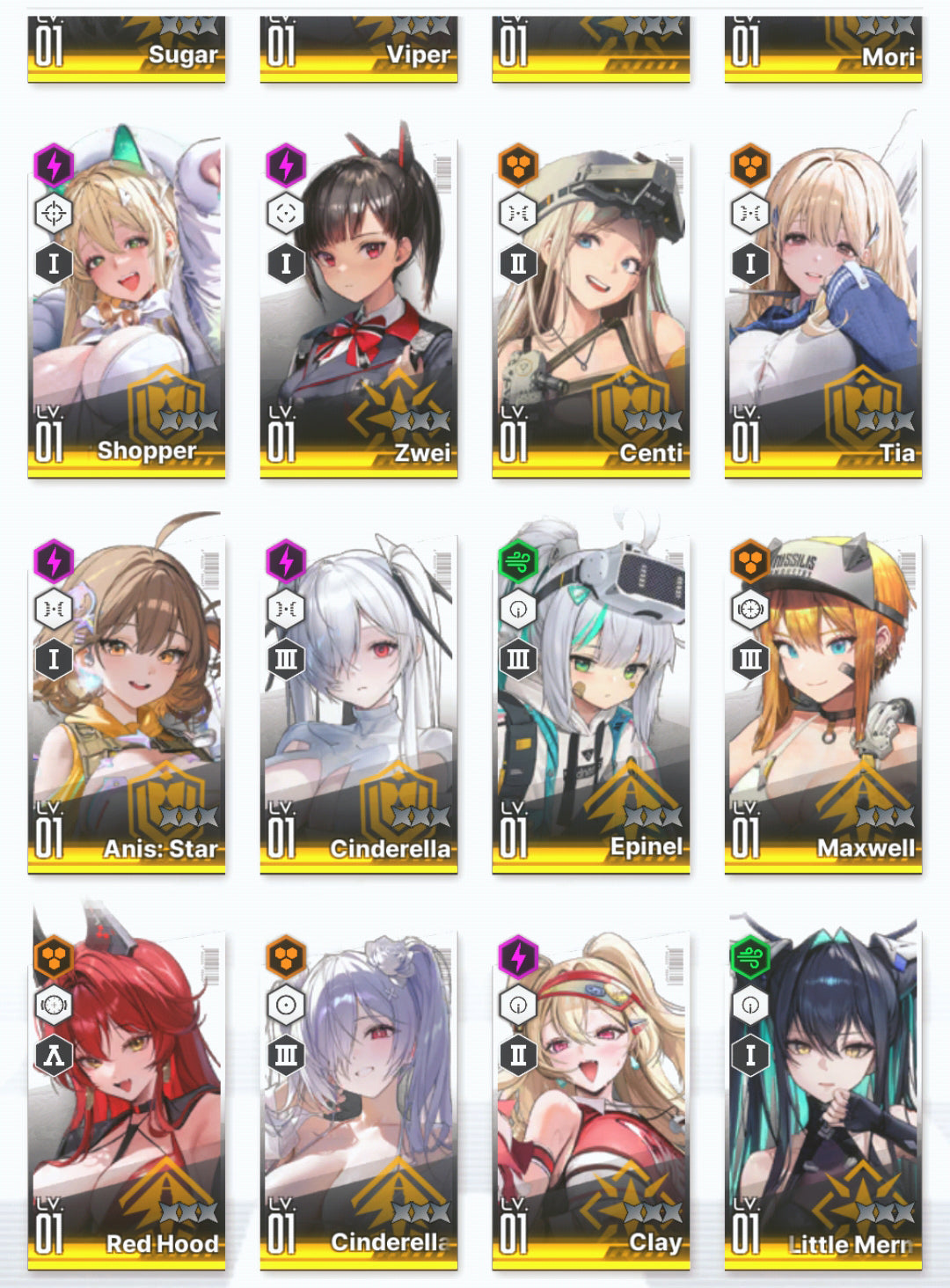[NA] GODDESS OF VICTORY NIKKE 38SSR Cinderella: Crystal Wave+Anis: Star+limited Winter Rupee+Anne+Nayuta+Little Mermaid+Red Hood+Skin+Cinderella+Grave+Crown+Harran++ starter account-Mobile Games Starter
