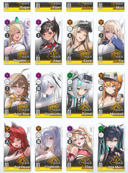 [NA] GODDESS OF VICTORY NIKKE 38SSR Cinderella: Crystal Wave+Anis: Star+limited Winter Rupee+Anne+Nayuta+Little Mermaid+Red Hood+Skin+Cinderella+Grave+Crown+Harran++ starter account-Mobile Games Starter