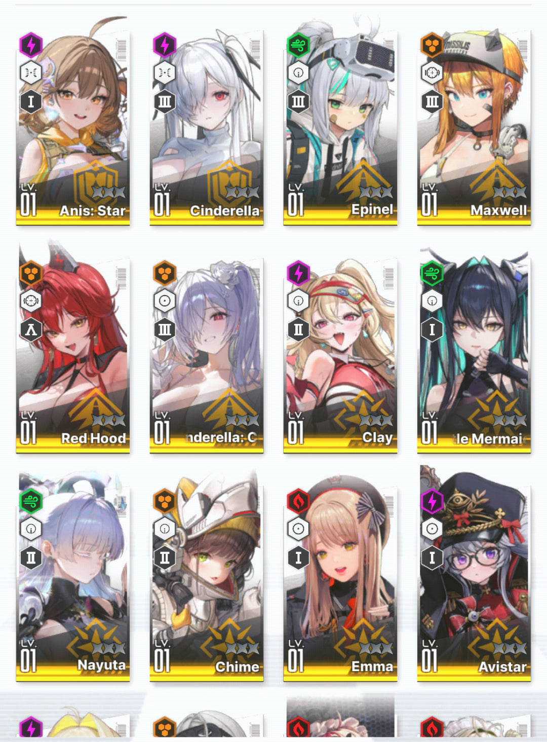 [NA] GODDESS OF VICTORY NIKKE 38SSR Cinderella: Crystal Wave+Anis: Star+limited Winter Rupee+Anne+Nayuta+Little Mermaid+Red Hood+Skin+Cinderella+Grave+Crown+Harran++ starter account-Mobile Games Starter