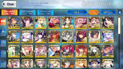 [NA] [INSTANT] FGO 21 (28) x 5* NP3 Space Ereshkigal Fate Grand Order endgame account-Mobile Games Starter