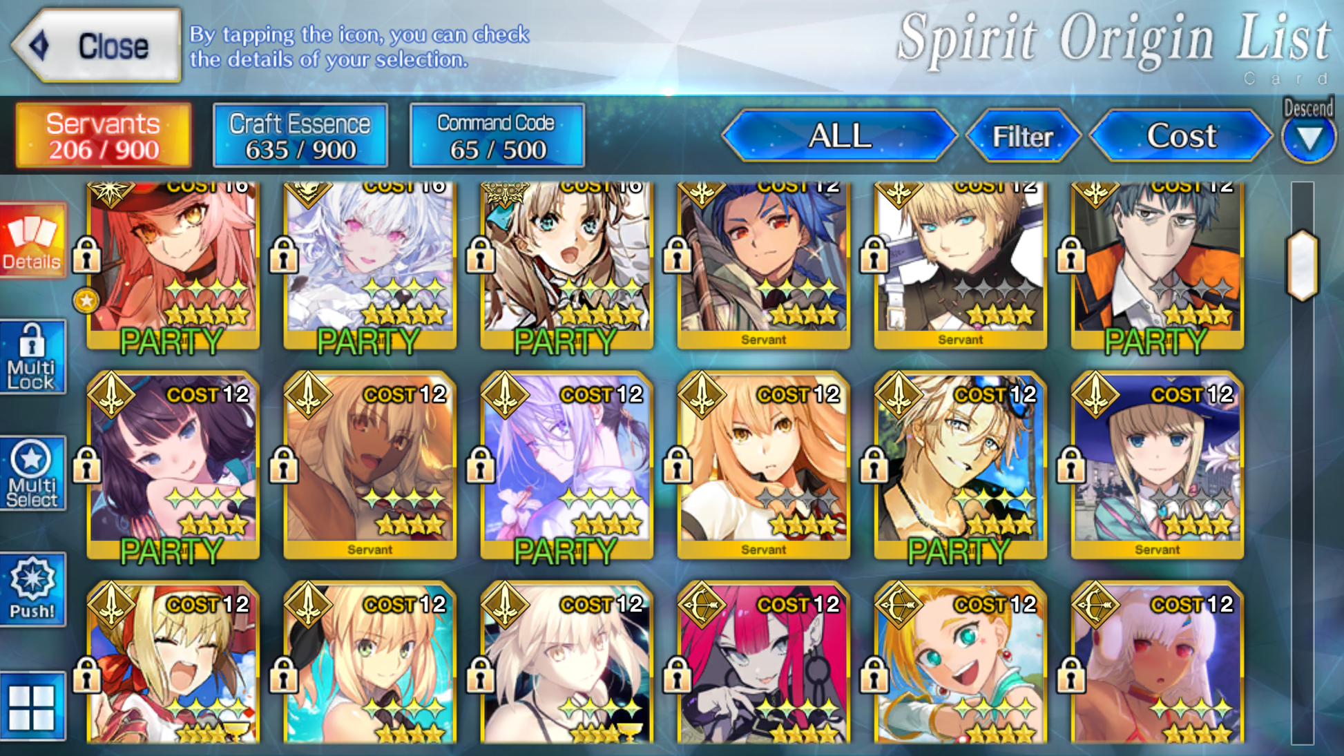 [NA] [INSTANT] FGO 21 (28) x 5* NP3 Space Ereshkigal Fate Grand Order endgame account-Mobile Games Starter