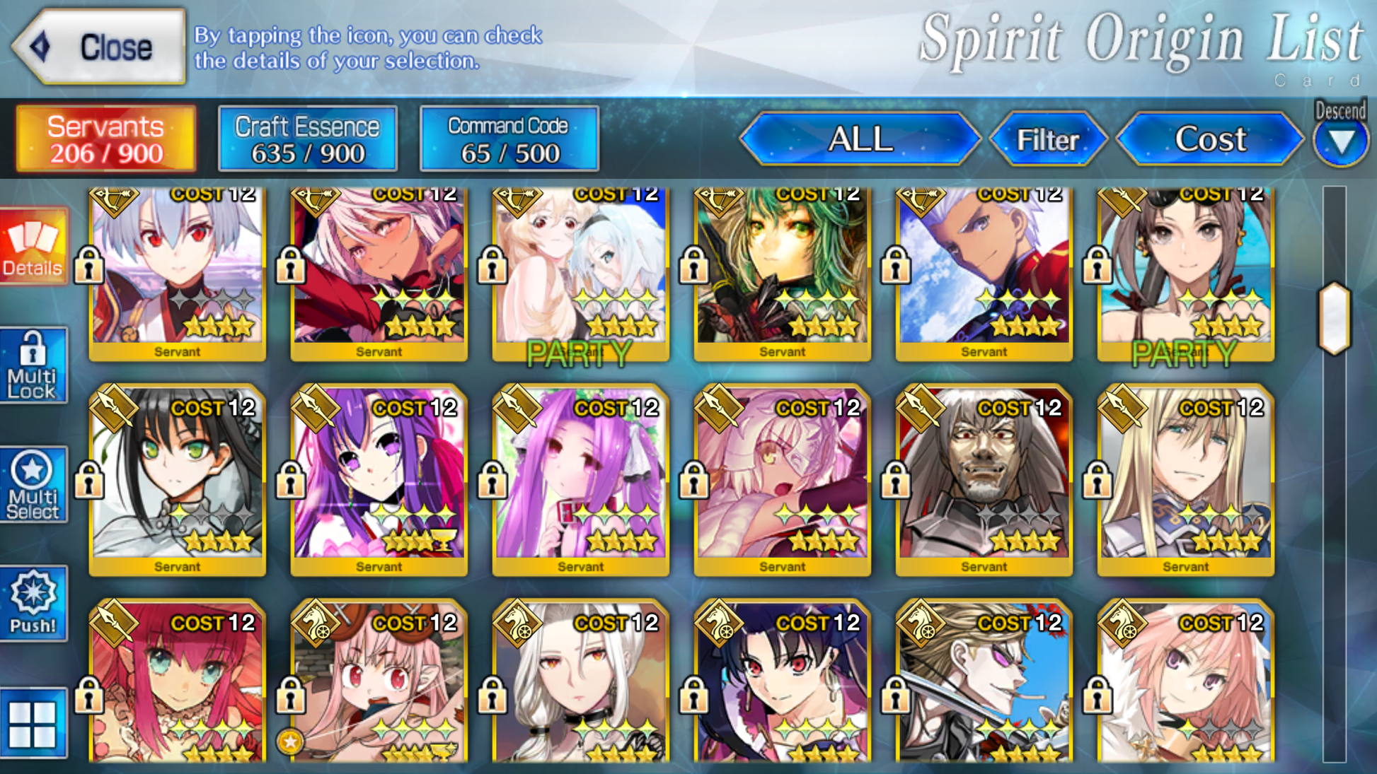 [NA] [INSTANT] FGO 21 (28) x 5* NP3 Space Ereshkigal Fate Grand Order endgame account-Mobile Games Starter