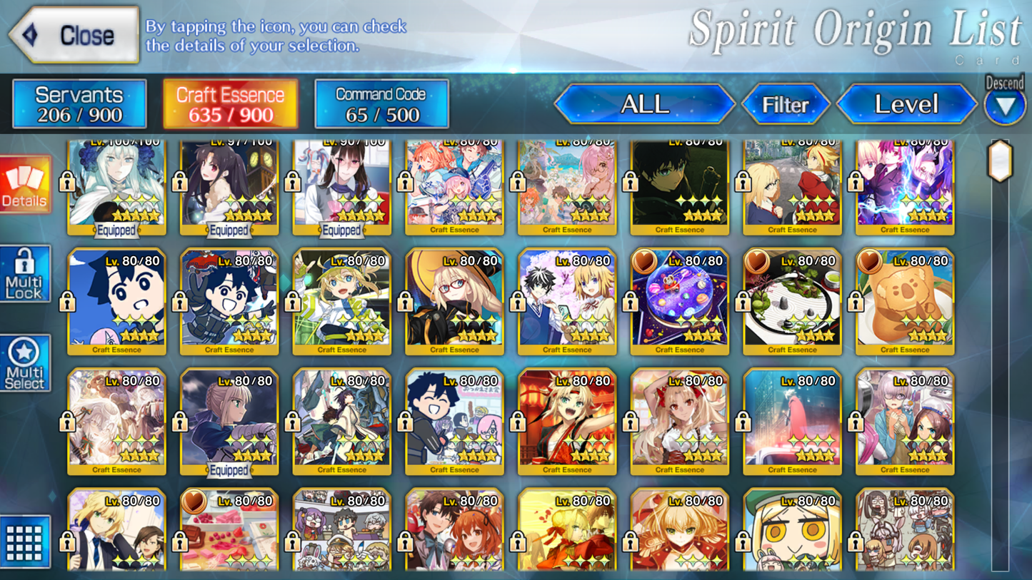[NA] [INSTANT] FGO 21 (28) x 5* NP3 Space Ereshkigal Fate Grand Order endgame account-Mobile Games Starter