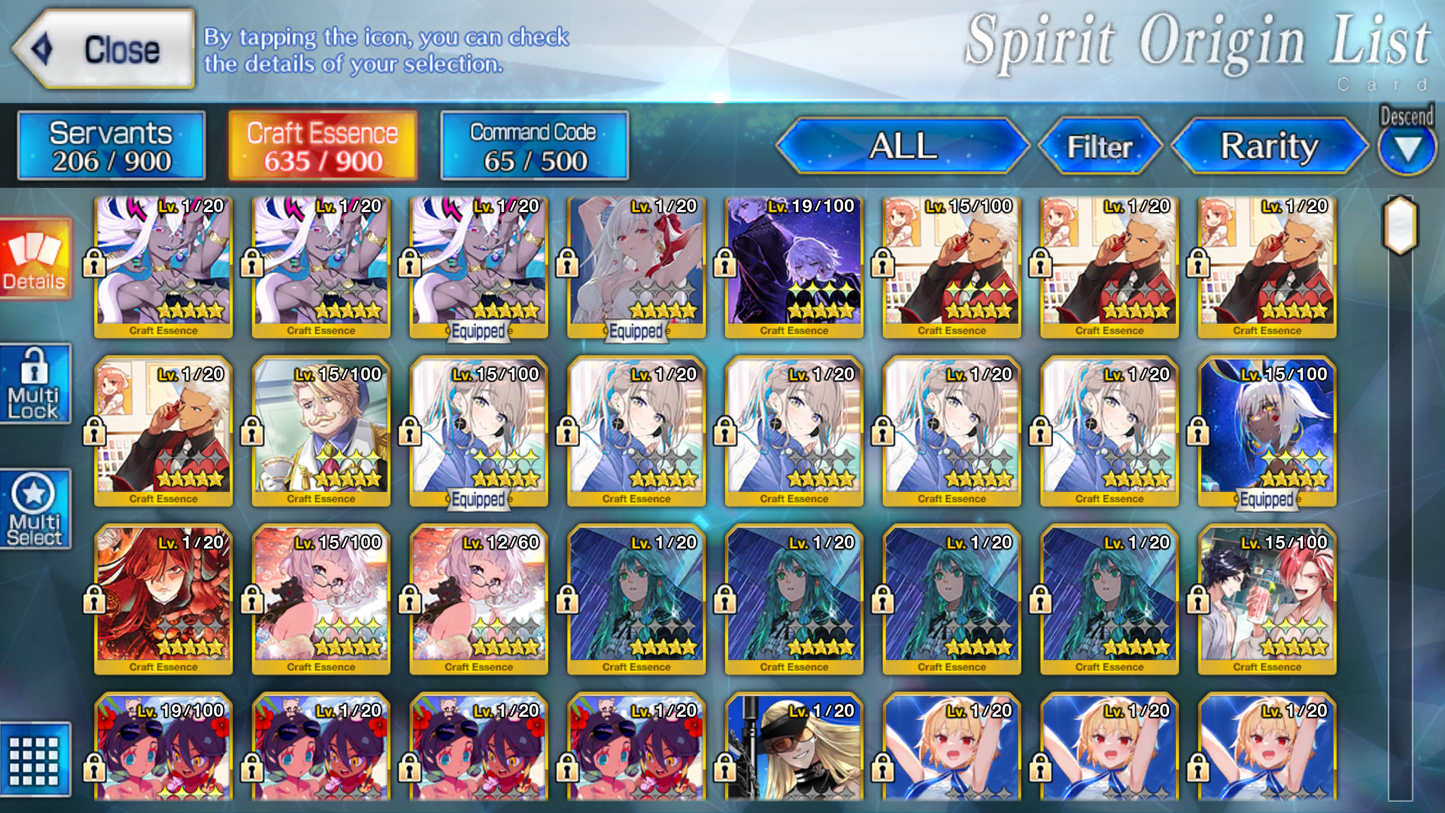 [NA] [INSTANT] FGO 21 (28) x 5* NP3 Space Ereshkigal Fate Grand Order endgame account-Mobile Games Starter