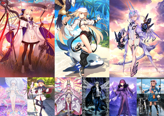 [NA] [INSTANT] FGO Aesc the Savior Altria Caster Berserker Melusine ruler + 1000SQ + Lady Avalon Skadi Altria Caster Koyanskaya Oberon Chloe Fate Grand Order endgame account-Mobile Games Starter