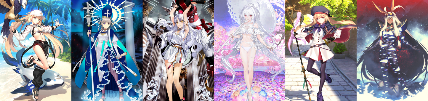 [NA] [INSTANT] FGO Castoria berserker Pope Johanna Bazett Caren Lady Avalon Altria Caster + 1500-2000SQ Fate Grand Order starter account (see options)-Mobile Games Starter
