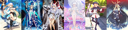 [NA] [INSTANT] FGO Castoria berserker Pope Johanna Bazett Caren Lady Avalon Altria Caster + 1500-2000SQ Fate Grand Order starter account (see options)-Mobile Games Starter