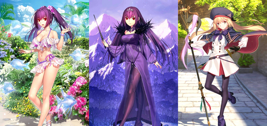 [NA] [INSTANT] FGO double Skadi + Altria Caster + 3000SQ/200-300 tickets Fate Grand Order starter account-Mobile Games Starter
