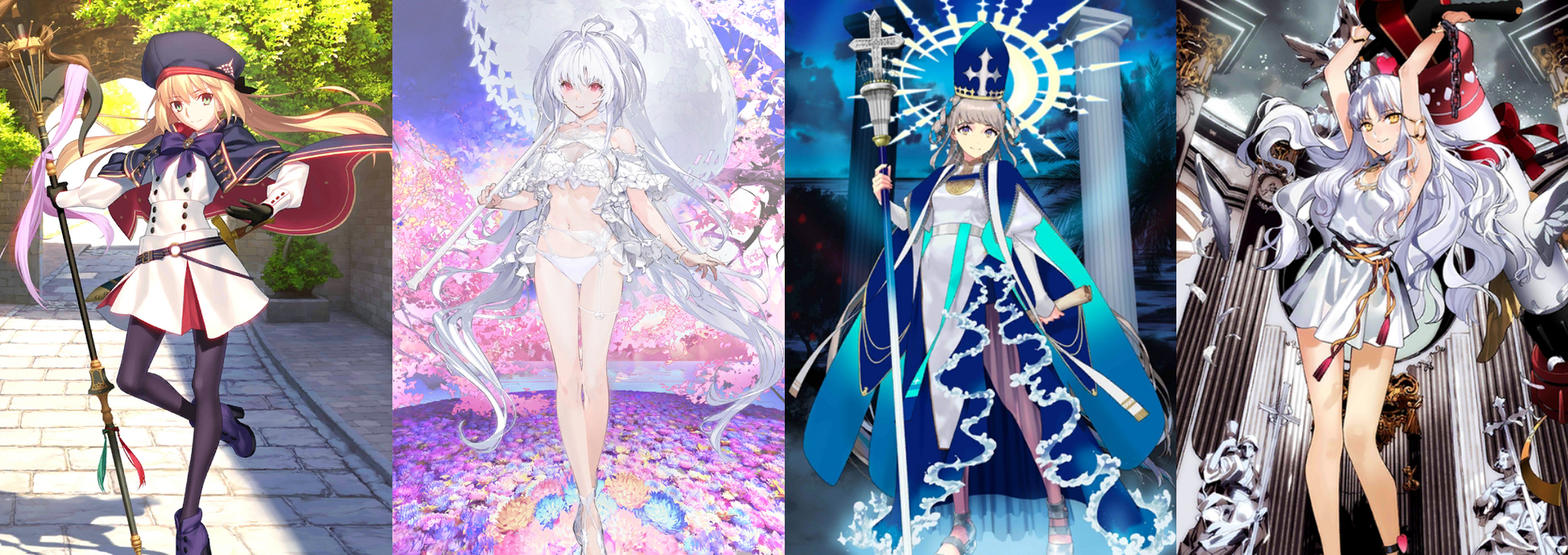 [NA] [INSTANT] FGO Draco Pope Johanna Bazett Caren Lady Avlaon + 2000SQ Fate Grand Order starter account (see options)-Mobile Games Starter