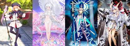 [NA] [INSTANT] FGO Draco Pope Johanna Bazett Caren Lady Avlaon + 2000SQ Fate Grand Order starter account (see options)-Mobile Games Starter
