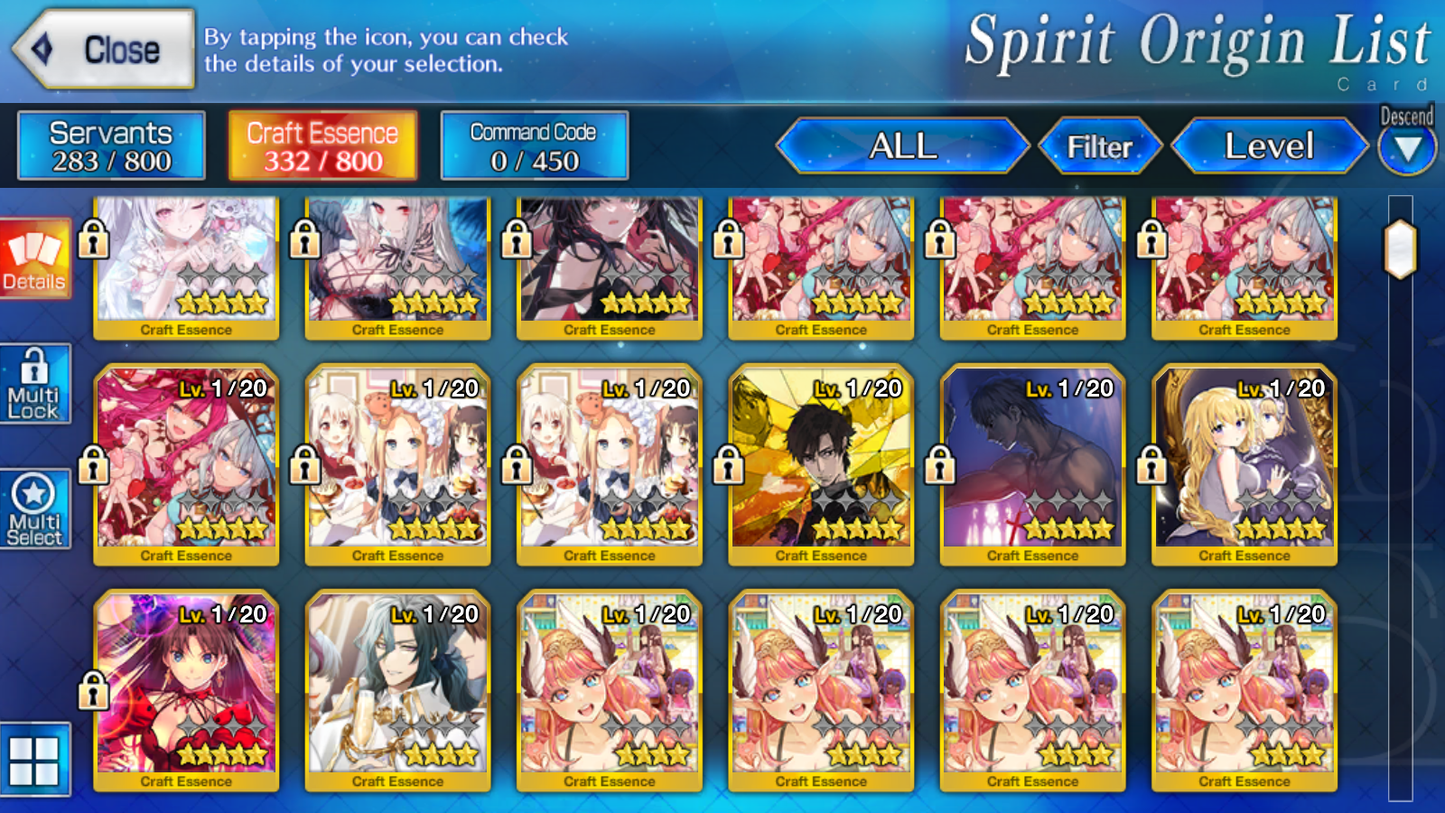 [NA] [INSTANT] FGO Draco Pope Johanna Bazett Caren Lady Avlaon + 2000SQ Fate Grand Order starter account (see options)-Mobile Games Starter