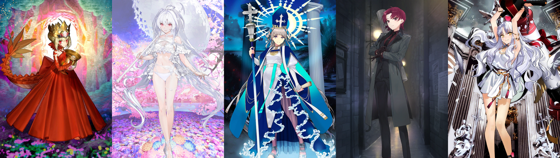 [NA] [INSTANT] FGO Draco Pope Johanna Bazett Caren Lady Avlaon + 2000SQ Fate Grand Order starter account (see options)-Mobile Games Starter