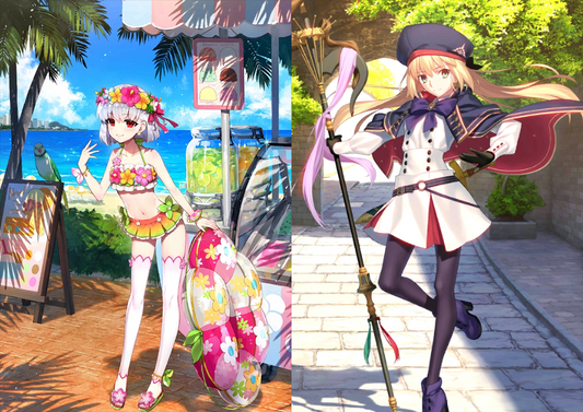 [NA] [INSTANT] FGO Kama avenger + Altria Caster 5Caenis 5Sei + 3600-4000SQ + 50-70 tickets Fate Grand Order starter account-Mobile Games Starter