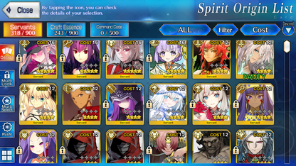 [NA] [INSTANT] FGO Kazuradrop Medusa + Skadi Fate Grand Order starter account-Mobile Games Starter