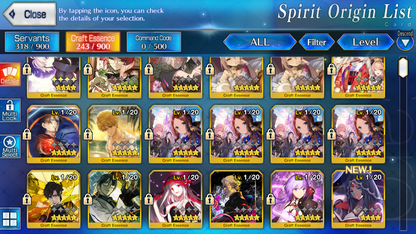 [NA] [INSTANT] FGO Kazuradrop Medusa + Skadi Fate Grand Order starter account-Mobile Games Starter