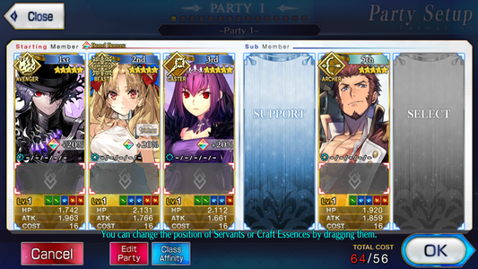[NA] [INSTANT] FGO Monte Cristo Space Ereshkigal + Skadi Fate Grand Order starter account-Mobile Games Starter