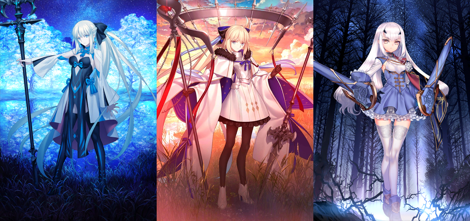 [NA] [INSTANT] FGO Morgan Aesc the Savior Tam Lin Lancelot + 2700-3000SQ Fate Grand Order endgame account (see options)-Mobile Games Starter