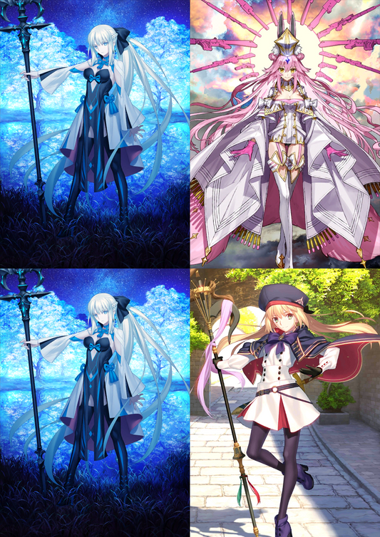 [NA] [INSTANT] FGO Morgan + Altria Caster / Koyanskaya + 2000-3000SQ + tickets Fate Grand Order starter account (see options)-Mobile Games Starter