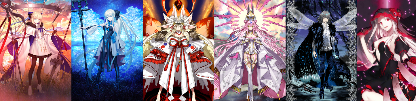 [NA] [INSTANT] FGO NP3 Dark +Aesc the Savior Morgan Koyanskaya Oberon 2BG Fate Grand Order endgame account LB6-Mobile Games Starter