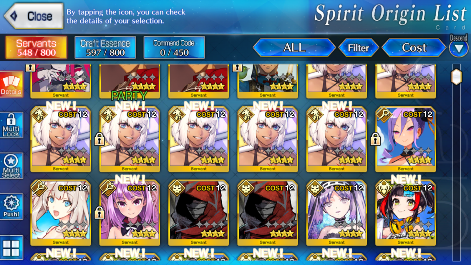 [NA] [INSTANT] FGO NP3 Kama avenger + Kama Morgan Altria Caster Skadi BG + 4x5* Fate Grand Order starter account-Mobile Games Starter