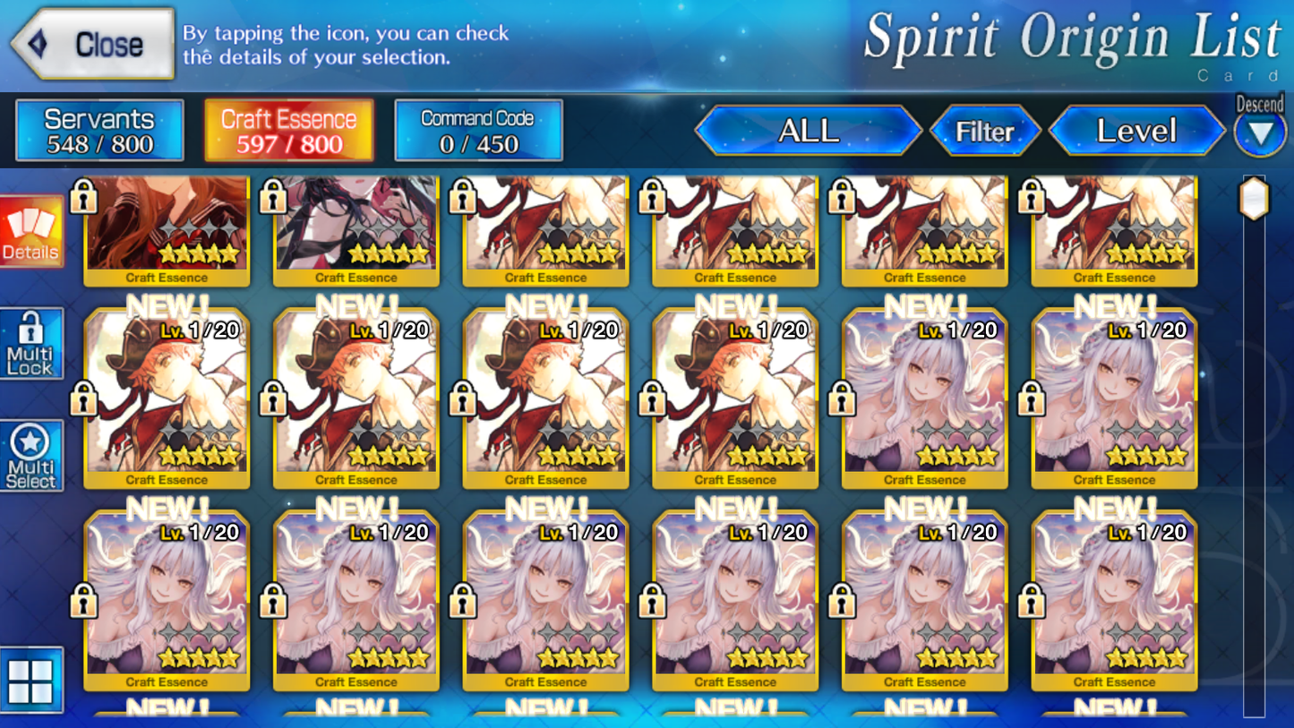 [NA] [INSTANT] FGO NP3 Kama avenger + Kama Morgan Altria Caster Skadi BG + 4x5* Fate Grand Order starter account-Mobile Games Starter