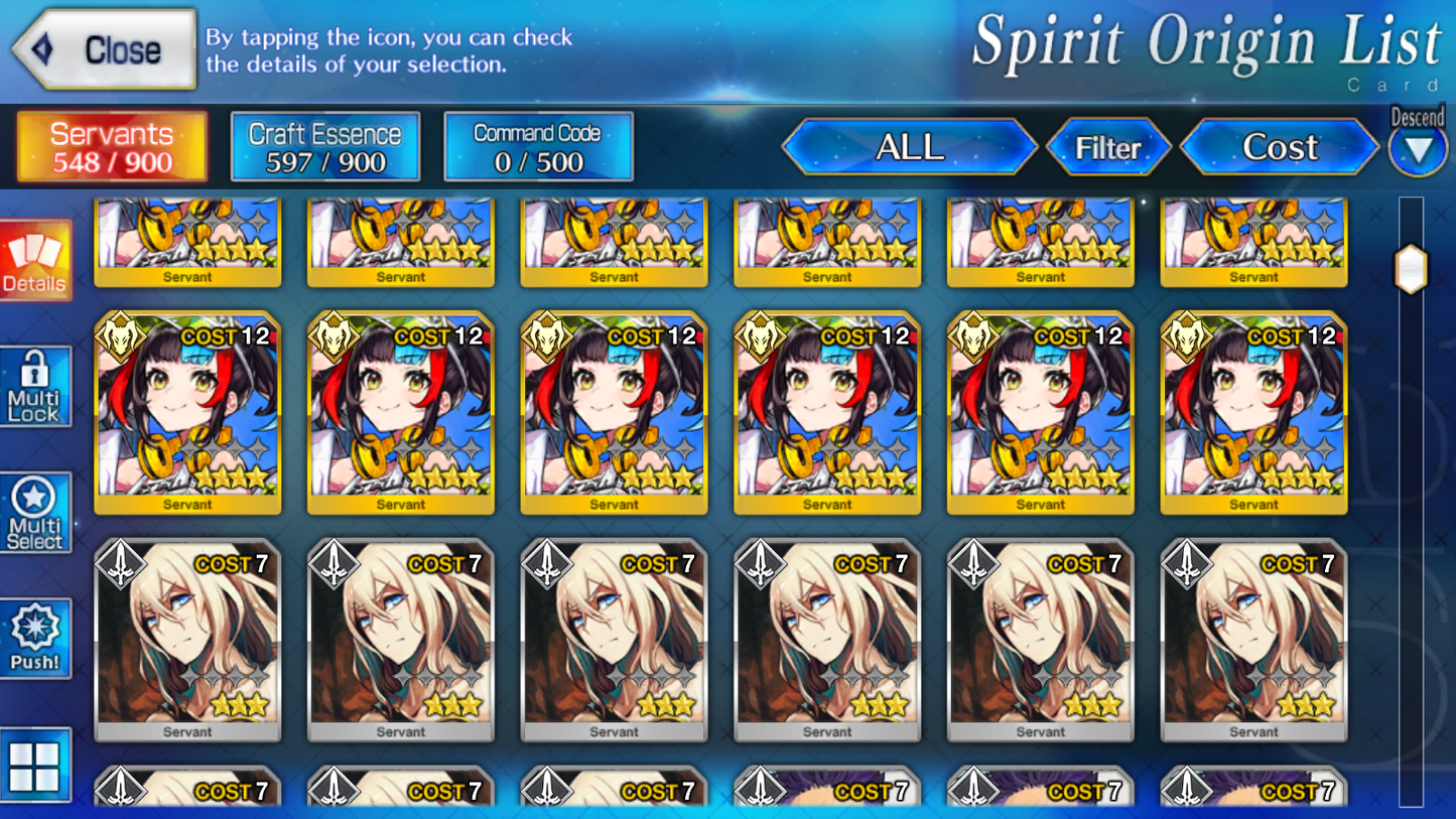 [NA] [INSTANT] FGO NP3 Kama avenger + Kama Morgan Altria Caster Skadi BG + 4x5* Fate Grand Order starter account-Mobile Games Starter