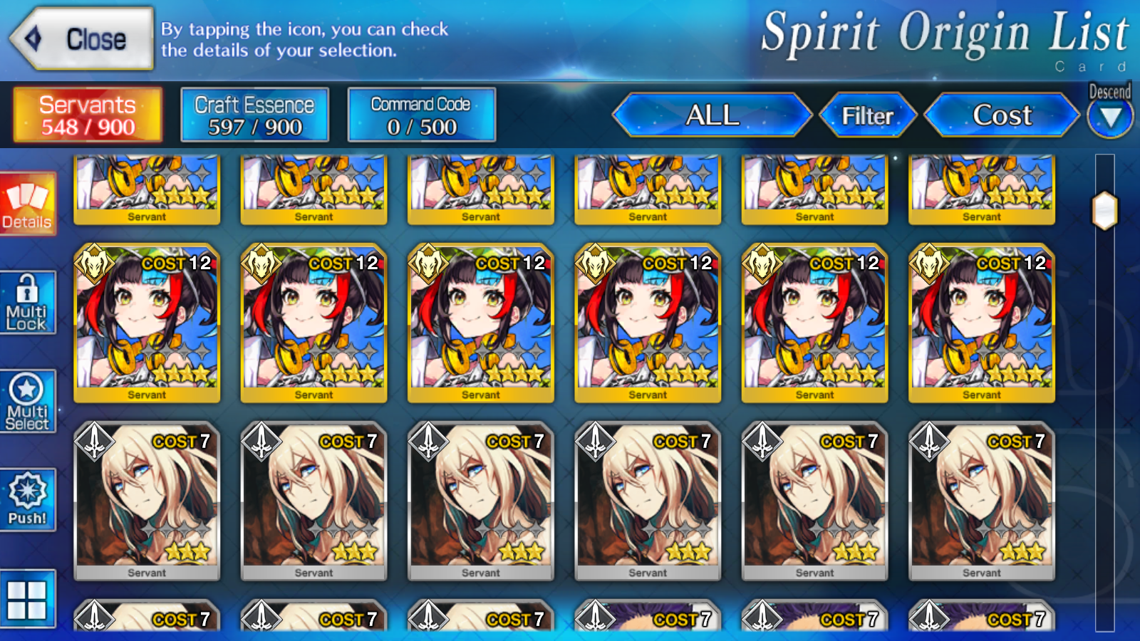 [NA] [INSTANT] FGO NP3 Kama avenger + Kama Morgan Altria Caster Skadi BG + 4x5* Fate Grand Order starter account-Mobile Games Starter