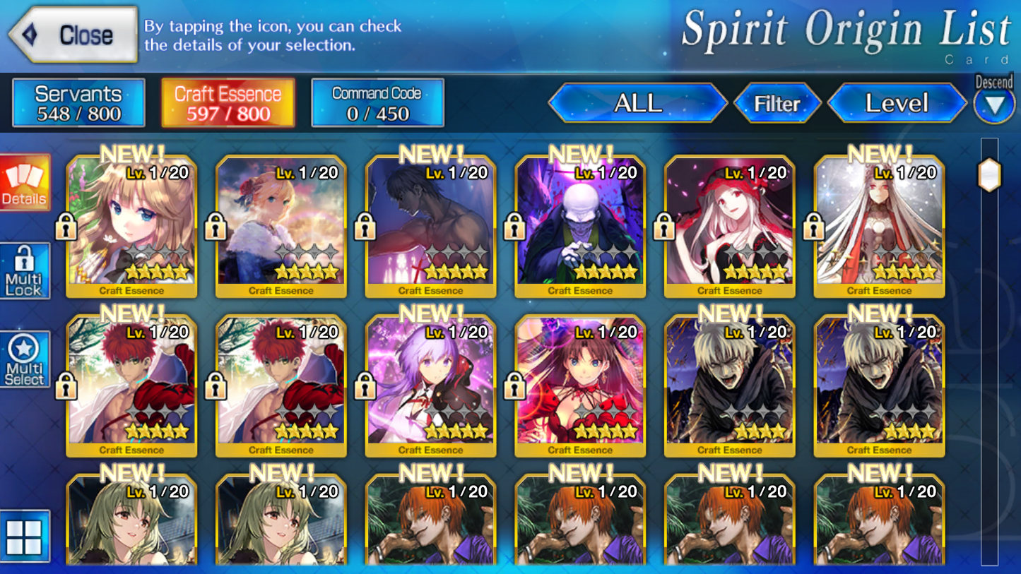 [NA] [INSTANT] FGO NP3 Kama avenger + Kama Morgan Altria Caster Skadi BG + 4x5* Fate Grand Order starter account-Mobile Games Starter