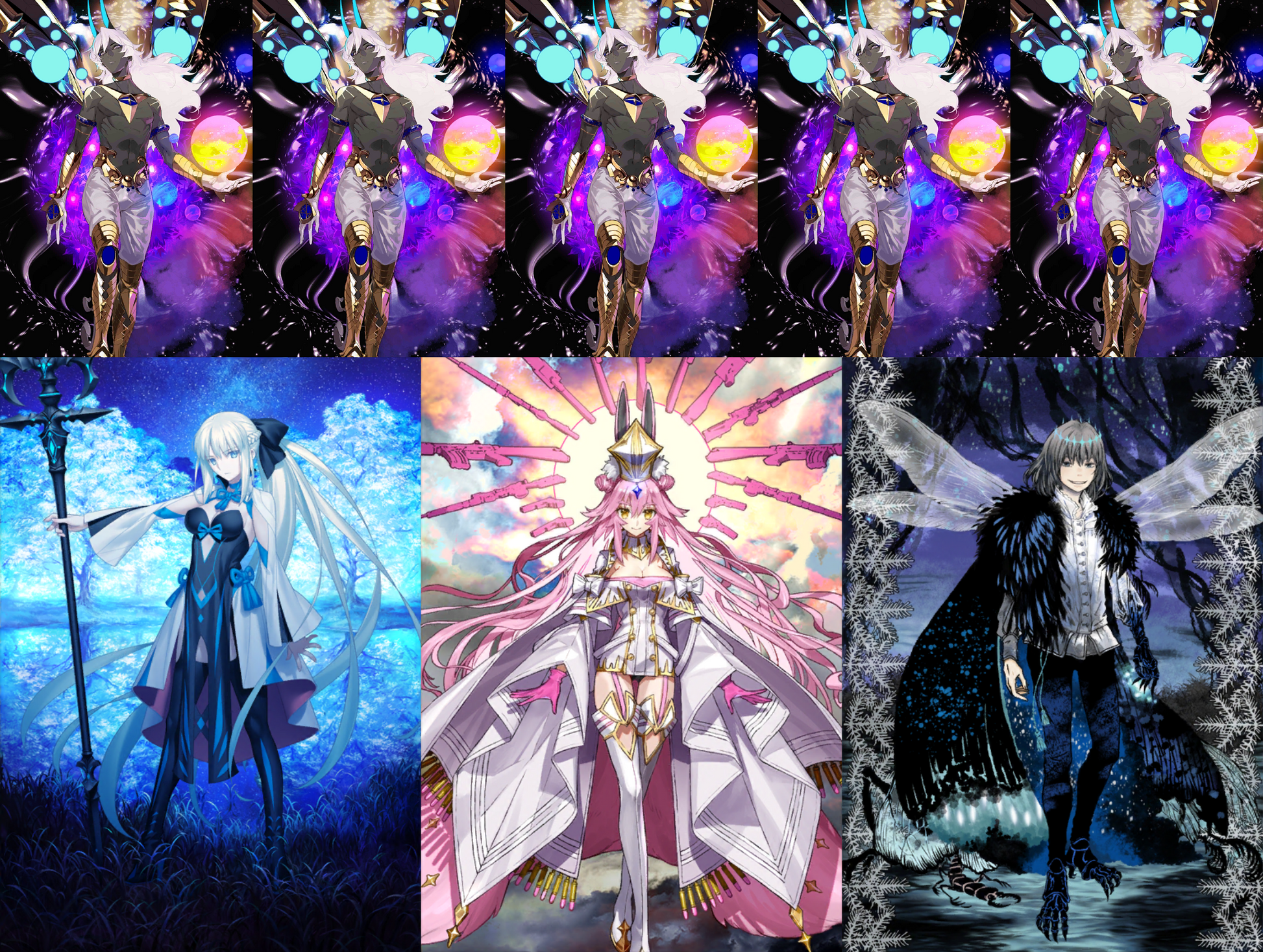 [NA] [INSTANT] FGO NP5 Arjuna alter + Morgan Koyanskaya Oberon Fate Grand Order endgame account-Mobile Games Starter