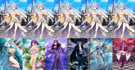 [NA] [INSTANT] FGO NP5 Britomart + double Skadi ruler caster Fate Grand Order endgame LB6 account (see options)-Mobile Games Starter