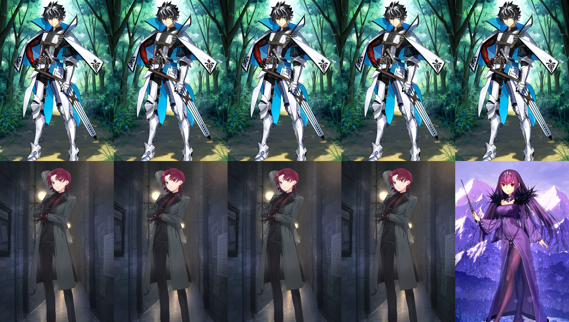 [NA] [INSTANT] FGO NP5 Charlemagne NP4 Bazett + Skadi Fate Grand Order starter account-Mobile Games Starter