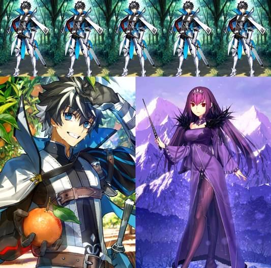 [NA] [INSTANT] FGO NP5 Charlemagne + Skadi + 1500-1700SQ Fate Grand Order starter account-Mobile Games Starter