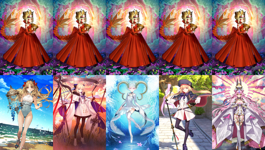 [NA] [INSTANT] FGO NP5 Draco + Space Ereshkigal Aesc the Savior Tiamat + Koyanskaya Altria Caster Fate Grand Order endgame account-Mobile Games Starter