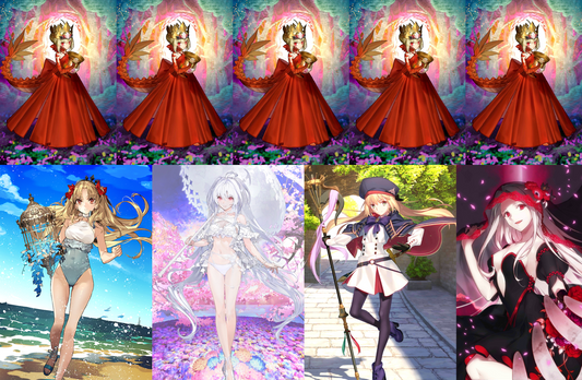 [NA] [INSTANT] FGO NP5 Draco + Space Ereshkigal Lady Avalon Altria Caster BG Fate Grand Order endgame account-Mobile Games Starter