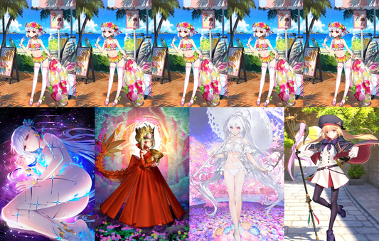 [NA] [INSTANT] FGO NP5 Kama avenger + Altria Caster Lady Avalon + 1500-2000SQ Fate Grand Order endgame LB6 account (see options)-Mobile Games Starter
