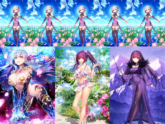 [NA] [INSTANT] FGO NP5 Kama + double Skadi ruler + 0~2000SQ Fate Grand Order endgame account (see options)-Mobile Games Starter
