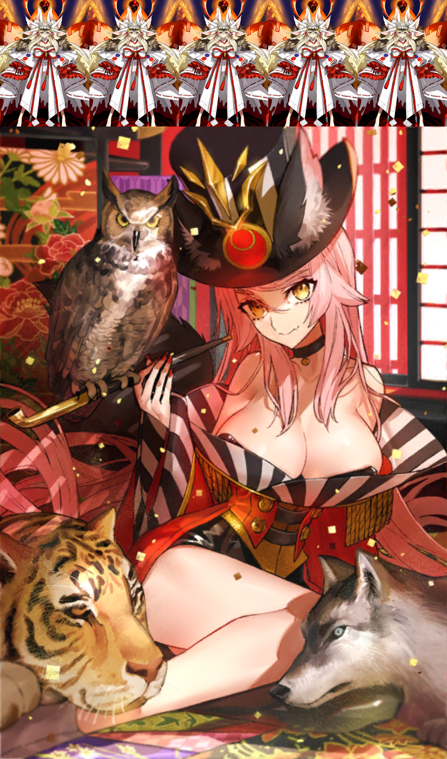 [NA] [INSTANT] FGO NP5 Koyanskaya of Dark + 300-400SQ Fate Grand Order endgame account LB6-Mobile Games Starter