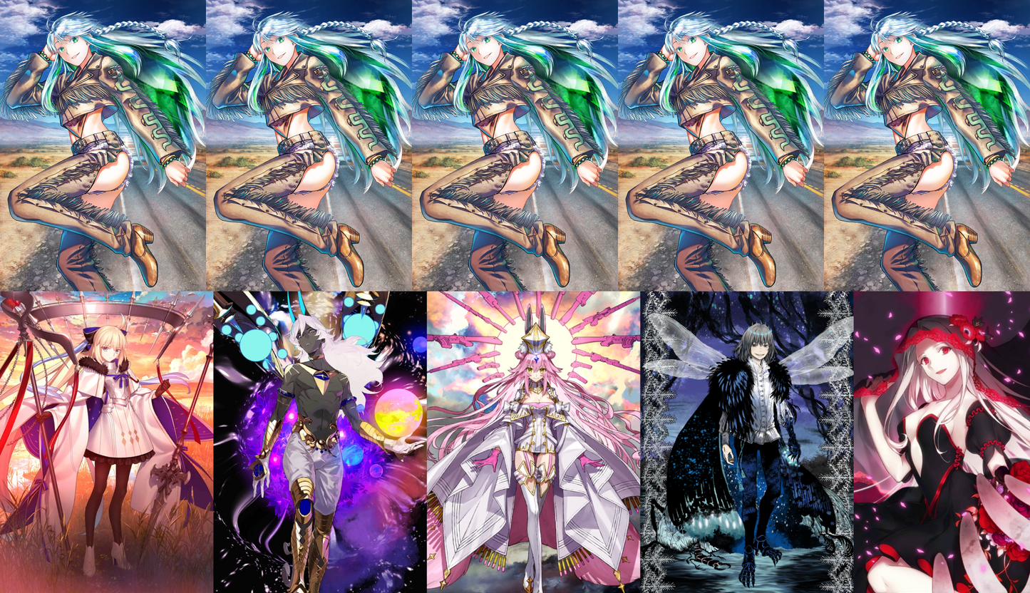 [NA] [INSTANT] FGO NP5 Kukulcan + Aesc the Savior Arjuna alter Koyanskaya Oberon Black Grail + 500-1000SQ Fate Grand Order endgame LB6 account (see options)-Mobile Games Starter