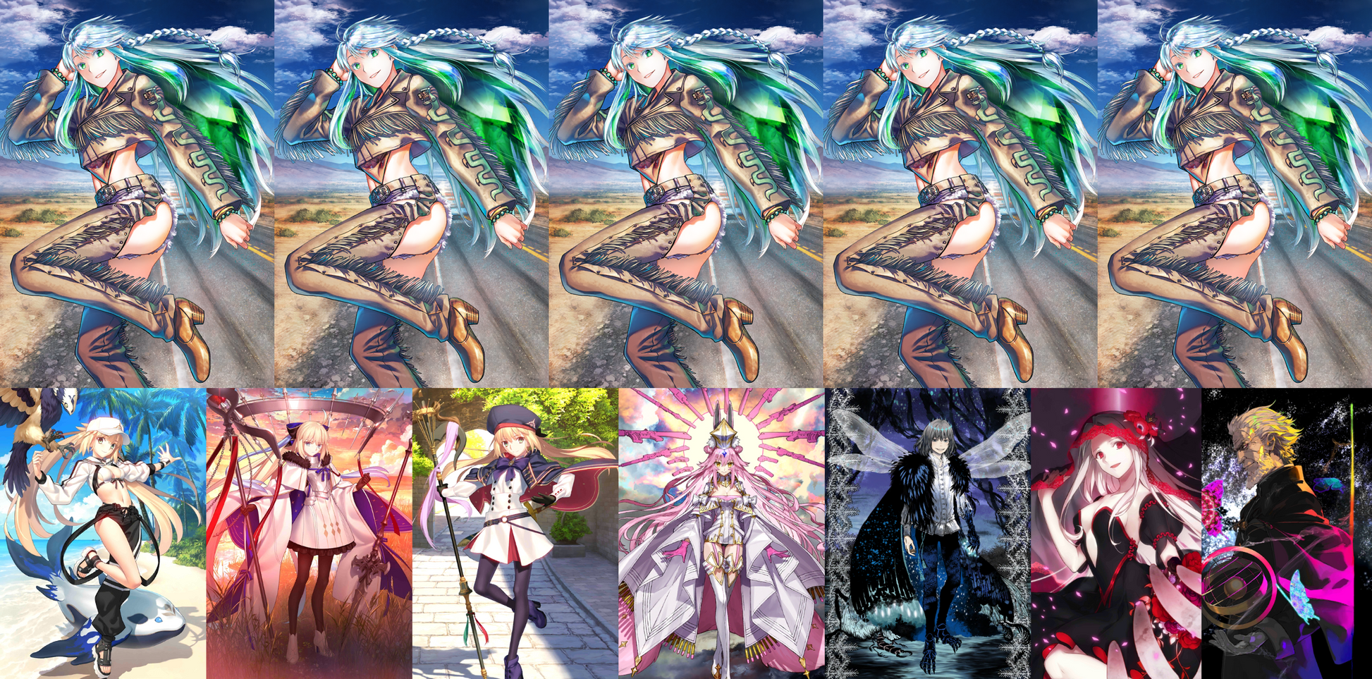 [NA] [INSTANT] FGO NP5 Kukulcan + Altria Caster berserker Aesc the Savior Koyanskaya Oberon Altria Caster Black Grail Kscope Fate Grand Order endgame LB6 account (see options)-Mobile Games Starter