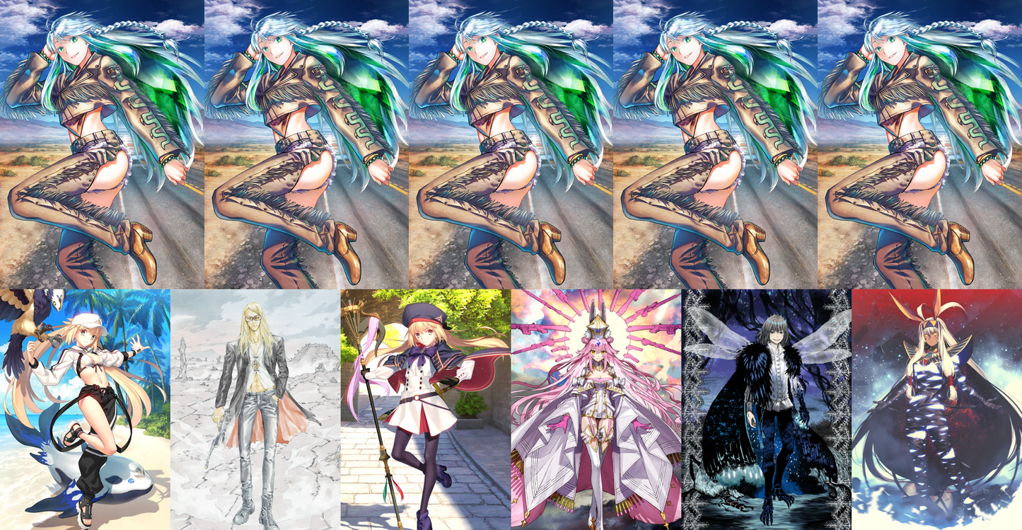 [NA] [INSTANT] FGO NP5 Kukulcan+ Altria Caster + Koyanskaya + Oberon + Tezcatlipoca + Altria Caster Berserker + Nitocris Fate Grand Order endgame account-Mobile Games Starter