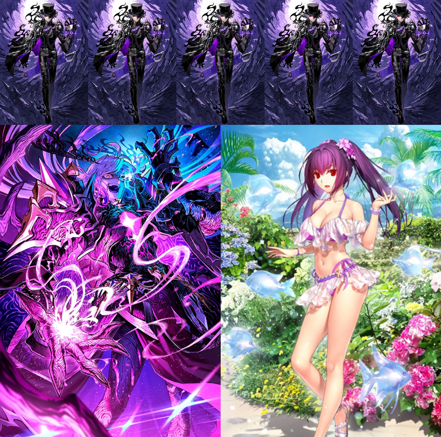 [NA] [INSTANT] FGO NP5 Monte Cristo + Skadi + 1000-3000SQ Fate Grand Order starter account (see options)-Mobile Games Starter