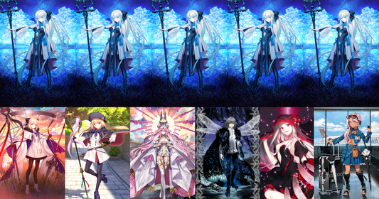 [NA] [INSTANT] FGO NP5 Morgan + Aesc the Savior + Altria Caster Koyanskaya Oberon Chloe BG + 3~4x5* Fate Grand Order endgame account-Mobile Games Starter